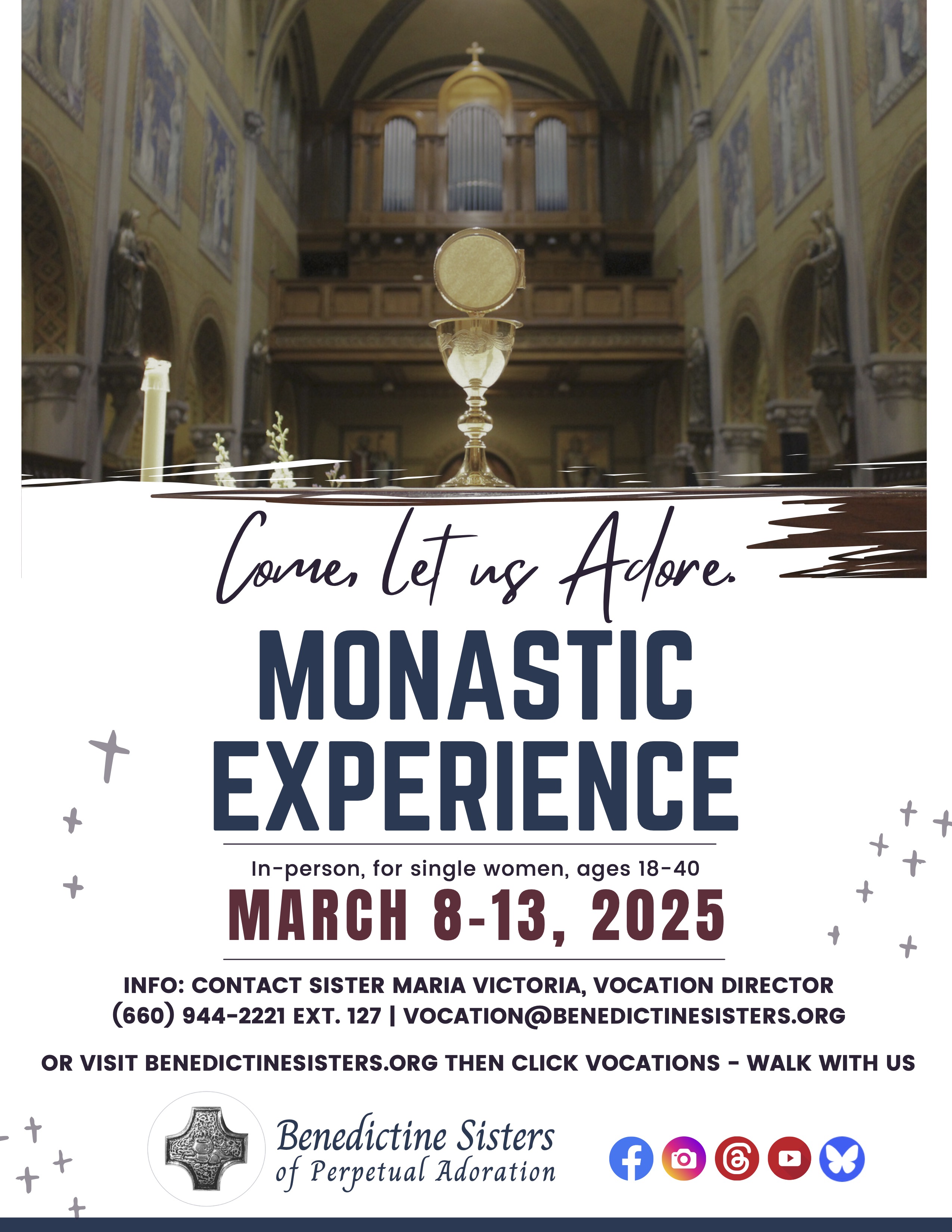 Come, Let Us Adore Monastic Experience